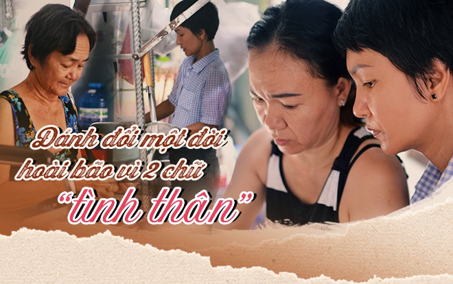 Chuyện chị Dzú độc thân vui tánh Sài Gòn: Gác lại mọi hoài bão, ước mơ để quay về bán bún lề đường, chăm mẹ cha bệnh nặng Ảnh 2
