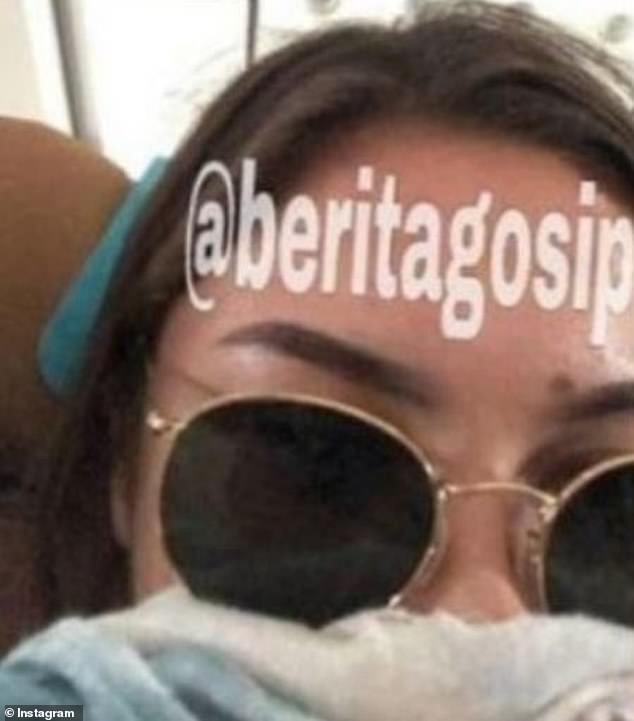 Ảnh chụp từ Instagram Story của Angela Panari..