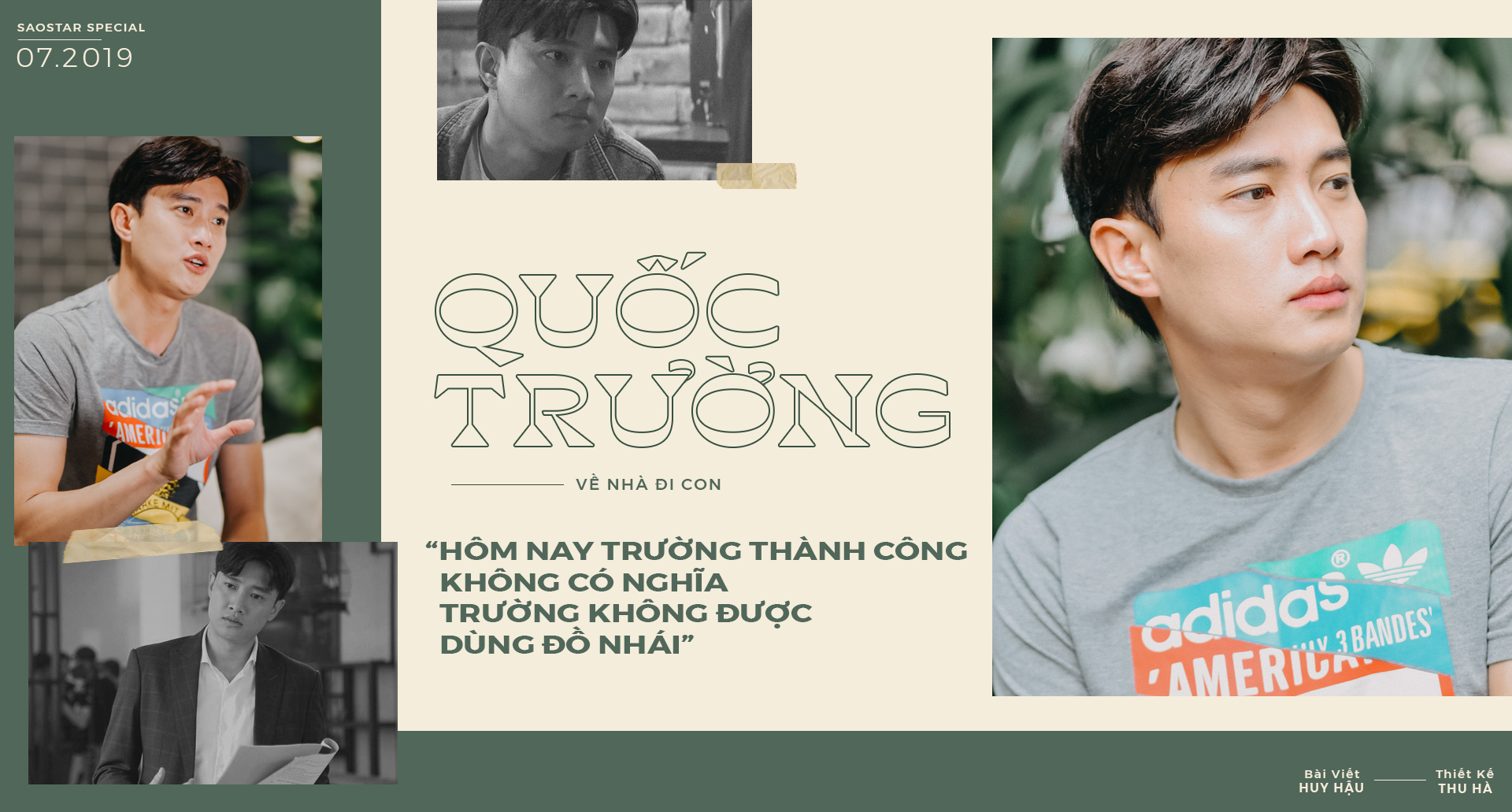 Quốc Trường (Về Nhà Đi Con): 'Với Trường, gia đình số 1, bản thân số 2 và fan luôn luôn là số 3'