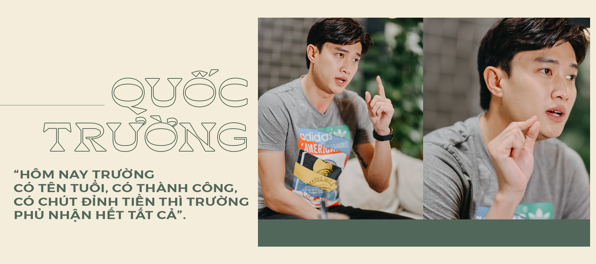 Quốc Trường (Về Nhà Đi Con): 'Với Trường, gia đình số 1, bản thân số 2 và fan luôn luôn là số 3'