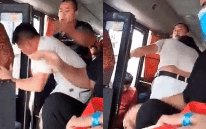 Clip: Giang hồ hành hung phụ xe, tài xế uất ức phản kháng lại 'Uất ức với bọn này lắm rồi, thách thằng nào lên xe đấy' Ảnh 2