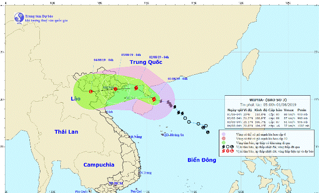 Bão số 3 giật cấp 12, có khả năng đổ bộ vào khu vực Quảng Ninh đến Hải Phòng Ảnh 1