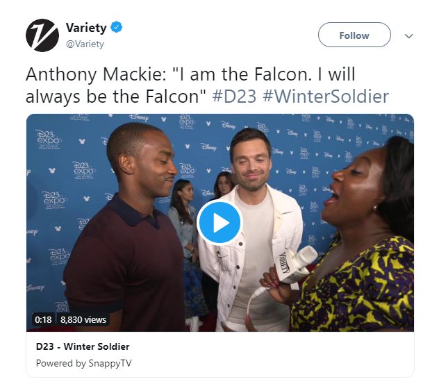 Anthony Mackie Xác Nhận Falcon Sẽ Không Trở Thành Captain America Mới Saostar Vn