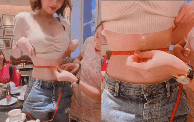 Không phải 56cm, Ngọc Trinh công khai vòng eo mới nhưng lại bị cư dân mạng bóc phốt vì điều này Ảnh 2