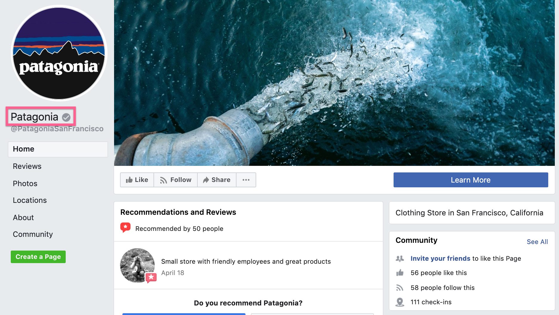 Dấu tick xám Facebook