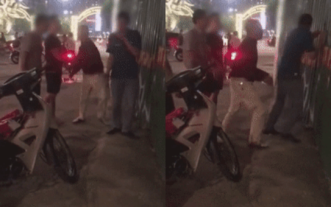 Clip: Sau va chạm giao thông, 2 người đàn ông lao tới chửi bới, đấm tài xế ô tô ở Hà Nội Ảnh 2