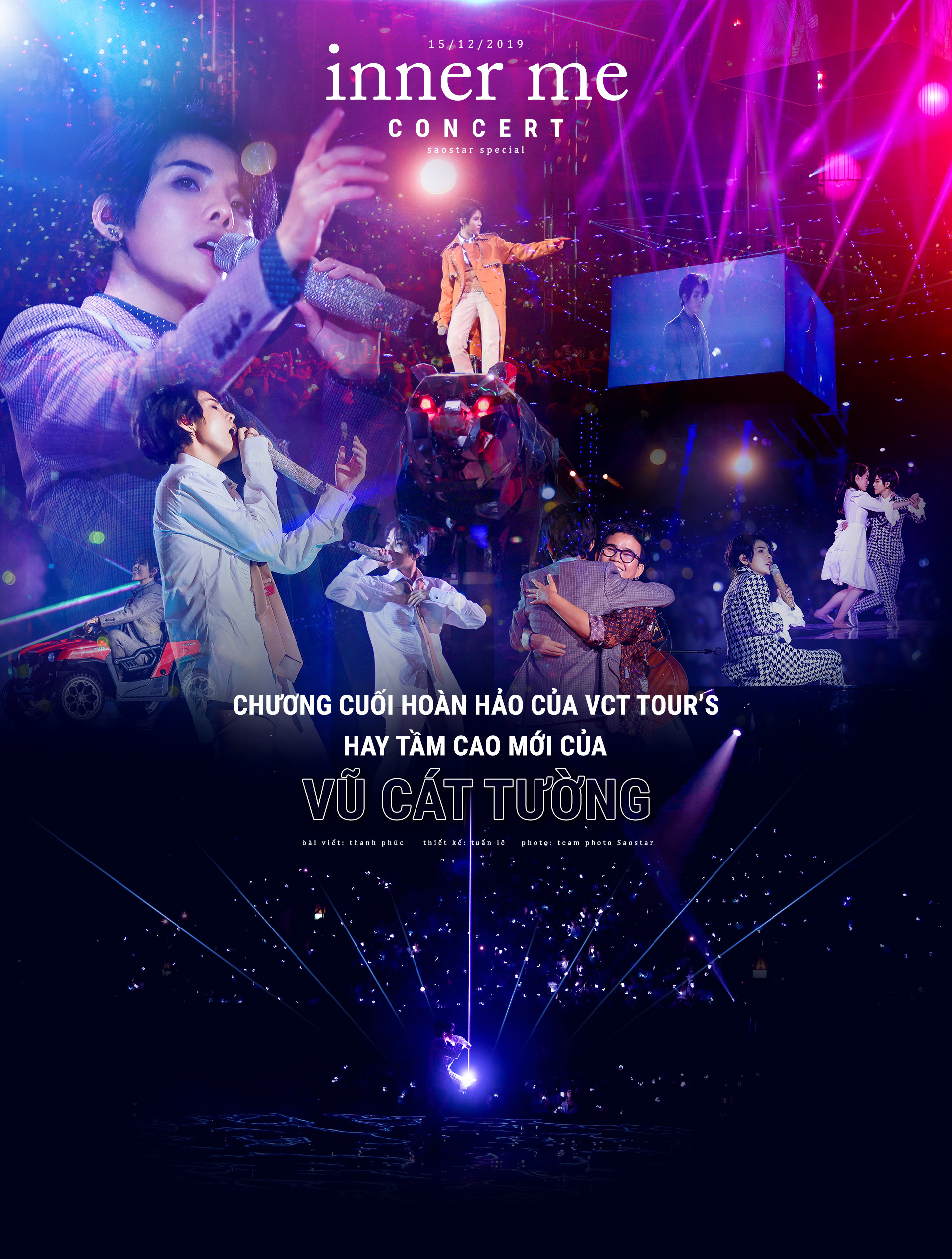 Inner Me concert: Chương cuối hoàn hảo của VCT Tour's 2019 hay tầm cao mới từ Vũ Cát Tường?