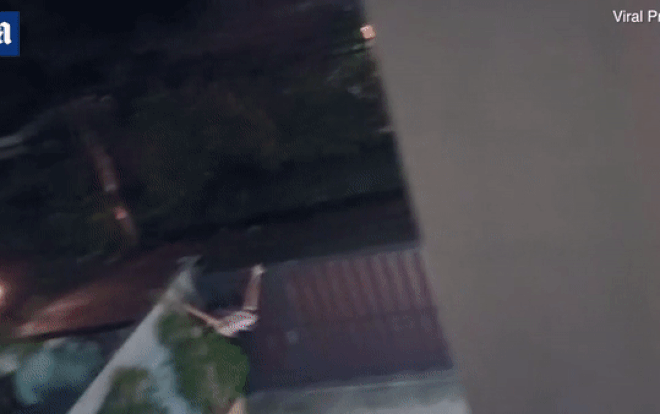 Mới vừa trèo qua cổng nhà dân, tên trộm hậu đậu đã gặp 'tai nạn' suýt vỡ mặt Ảnh 2