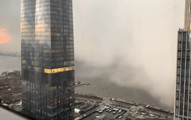 Cảnh tượng gió tuyết tấn công New York vào giờ tan tầm, hàng triệu người bị ảnh hưởng Ảnh 2