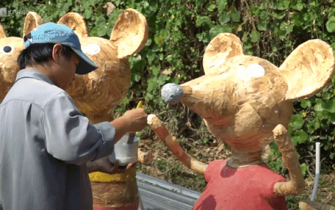 Mô hình đàn chuột sắp ra đường hoa Nguyễn Huệ Ảnh 2