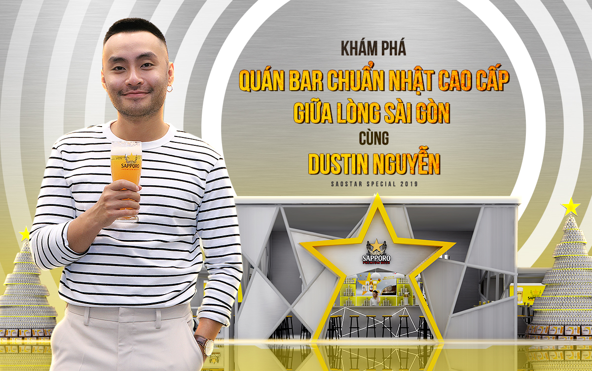 Khám phá quán bar chuẩn Nhật cao cấp giữa lòng Sài Gòn cùng Dustin Nguyễn Ảnh 2