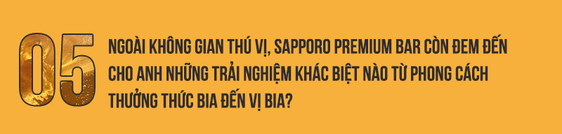 Khám phá quán bar chuẩn Nhật cao cấp giữa lòng Sài Gòn cùng Dustin Nguyễn