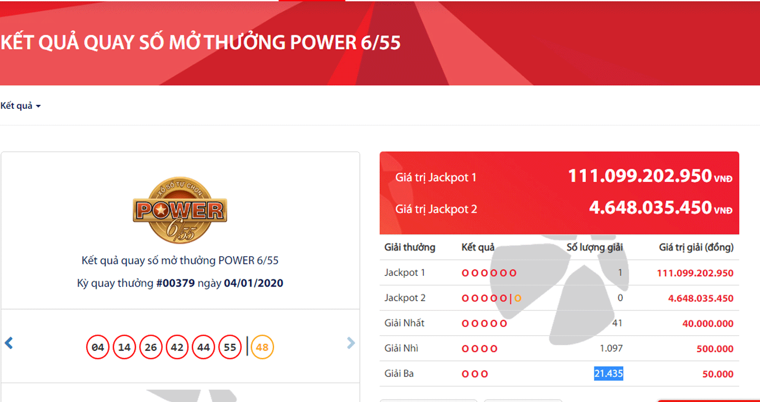 Đầu năm, một khách hàng ‘ẵm’ ngay Jackpot Vietlott 111 tỷ đồng Ảnh 1