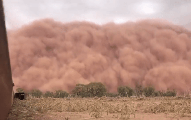 Bão bụi Australia cuồn cuộn như tận thế, biến ngày thành đêm trong chớp mắt Ảnh 2