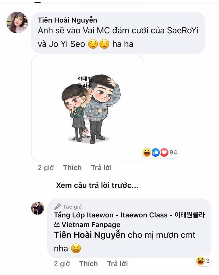 Park Bo Gum vào vai MC đám cưới Son Yi Seo và Park Sae Ro Yi