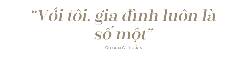 Diễn viên Quang Tuấn kể chuyện làm cha giữa mùa dịch: 'Vợ sinh con nhưng tôi không dám báo cho bạn bè'