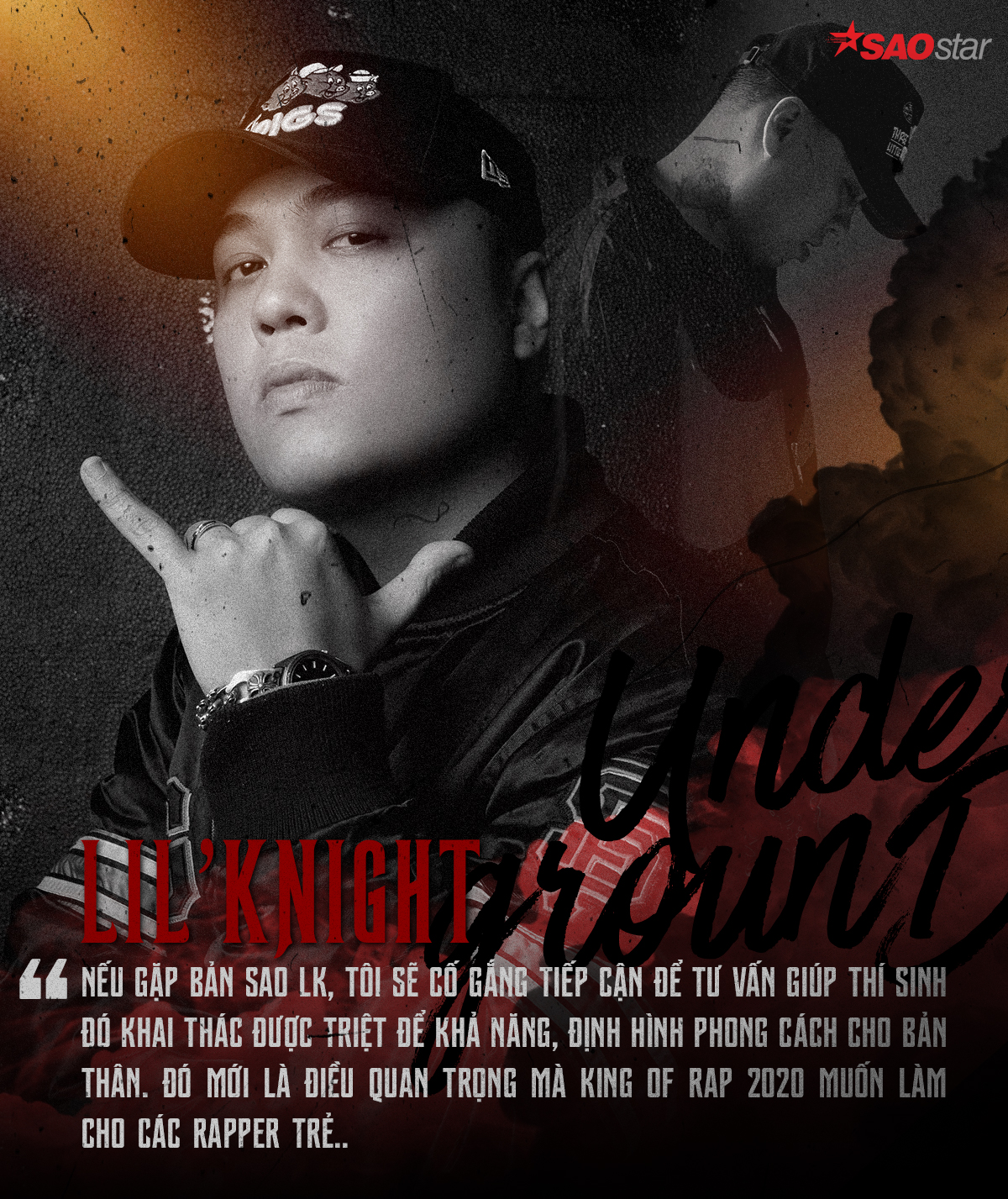 Lil Knight: 'Rapper chỉ góp vui trên Top Thịnh hành chính vì thiếu sân chơi cho tài năng nhạc Rap'