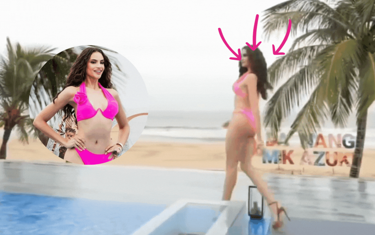 Đối thủ Hoàng Phương nổi tiếng sau khi 'té bầm dập' vì diễn bikini Miss Grand Ảnh 2