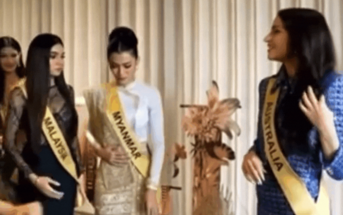 Miss Grand Myanmar gây tranh cãi với khoảnh khắc 'khát khao center' tại MGI 2023 Ảnh 2