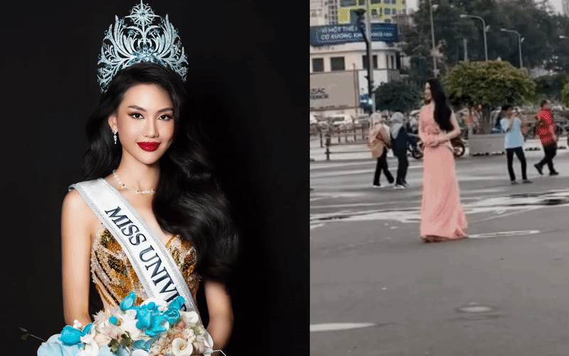 'Team qua đường' bắt gặp Bùi Quỳnh Hoa, thái độ gây chú ý hậu ồn ào MUVN 2023 Ảnh 2