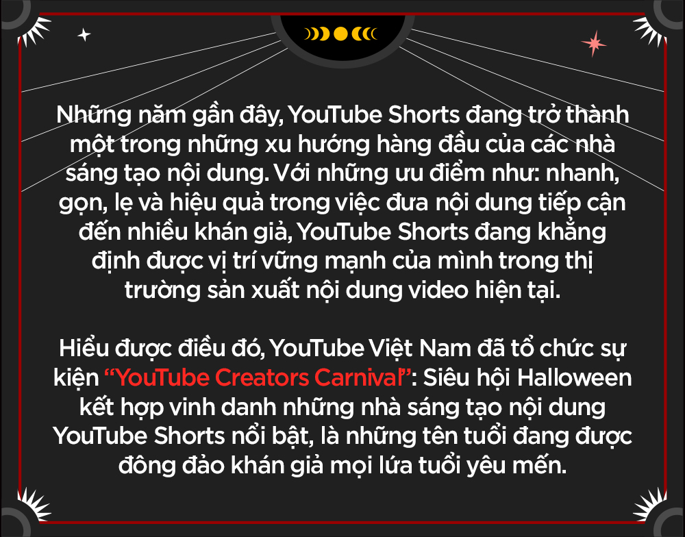 'Đột nhập' YouTube Creators Carnival: Vì sao là sự kiện đỉnh nhất mùa Halloween? Ảnh 1