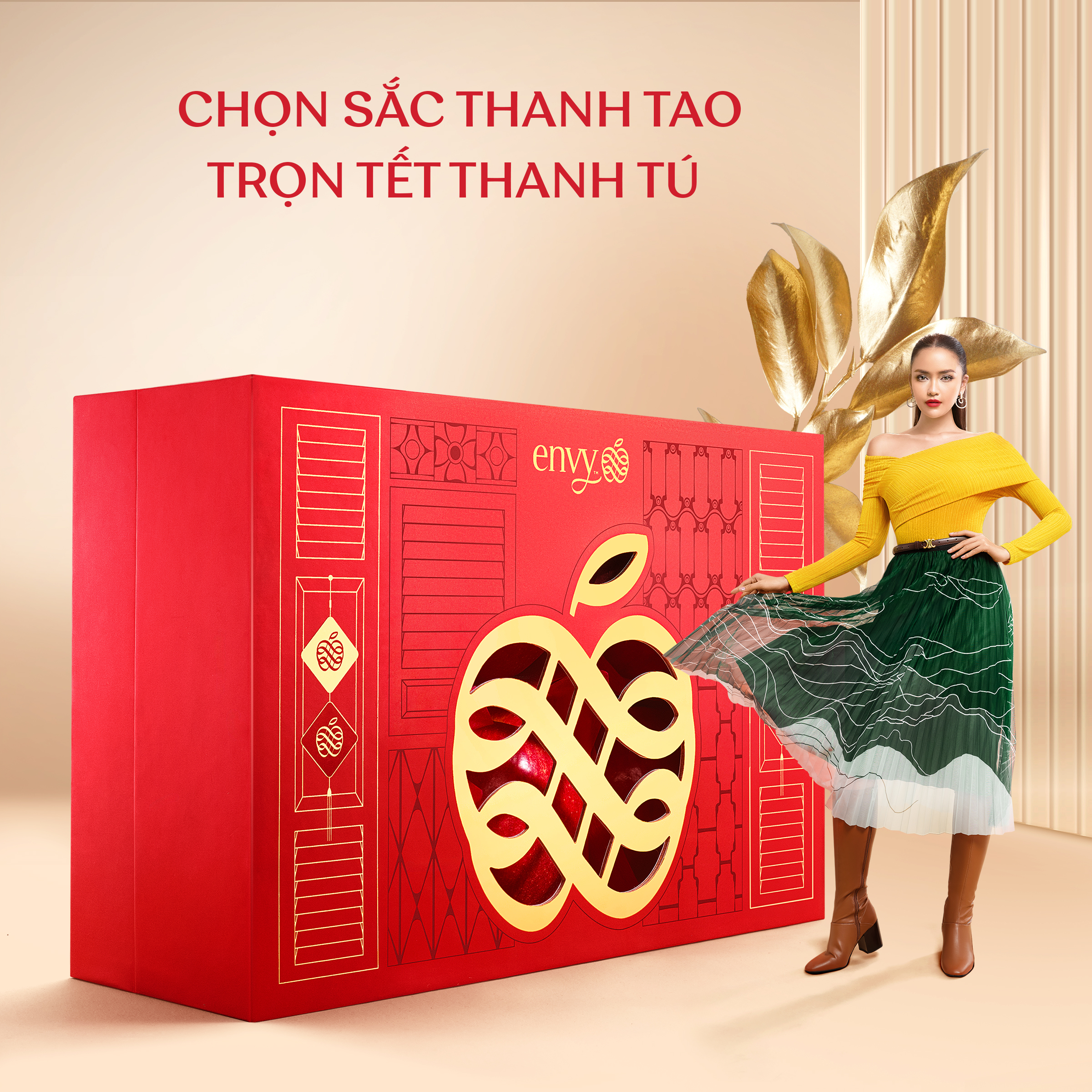 Giáp Thìn khởi sắc cùng Envy Apples Việt Nam và Hoa hậu Ngọc Châu Ảnh 3