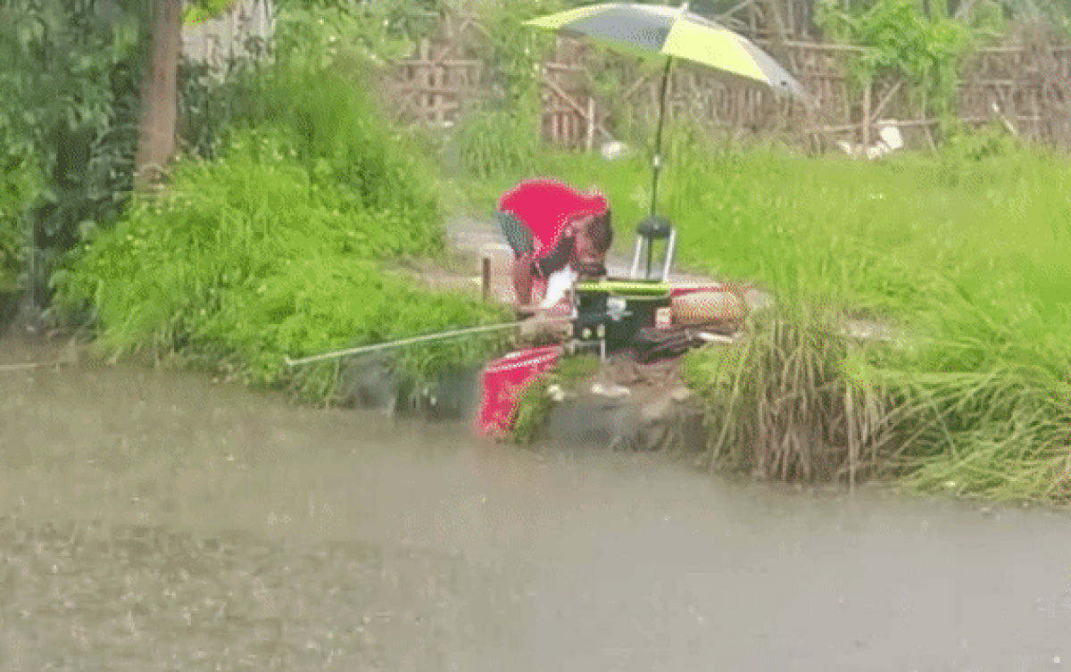 Lóng ngóng tay chân khi câu được cá khủng, cần thủ liền tiếc hùi hụi vì cái kết Ảnh 2