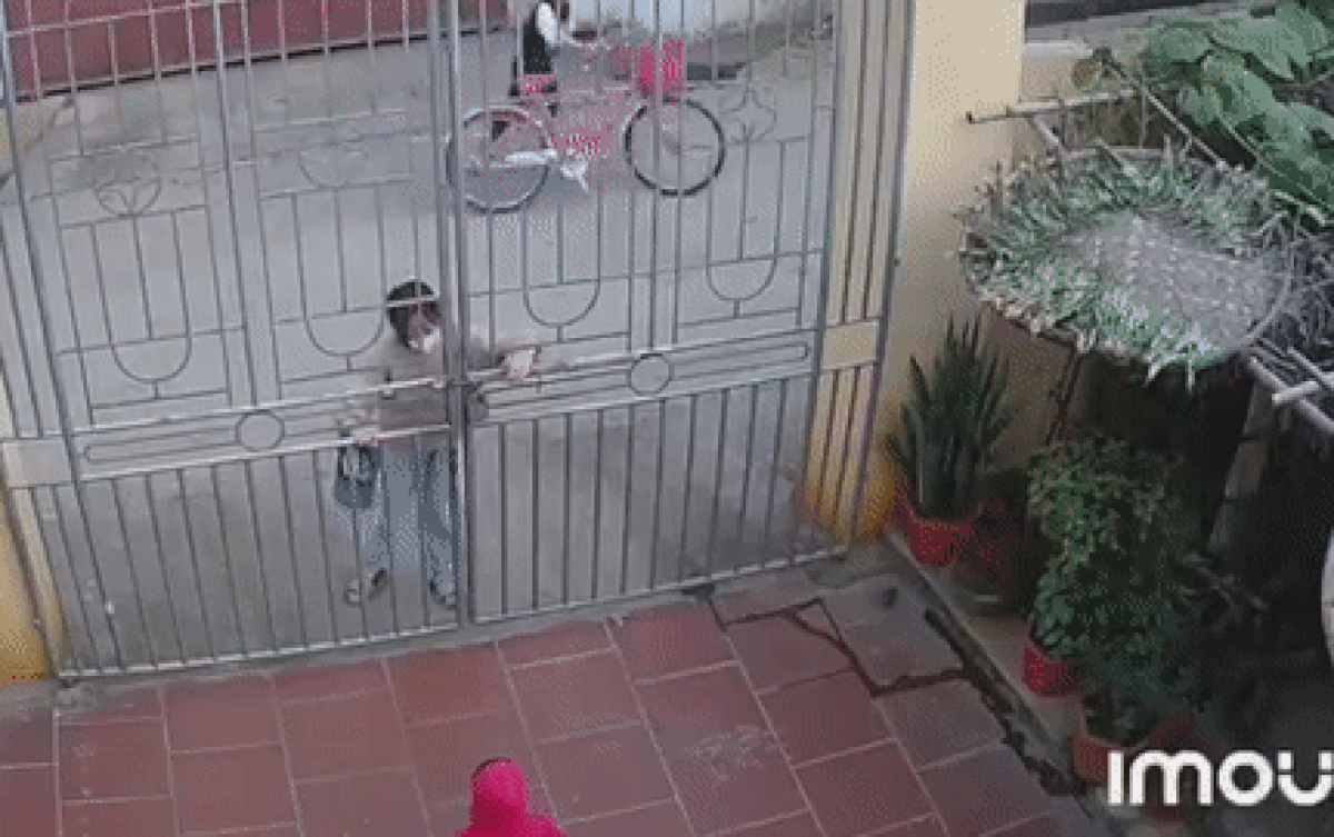 Thấy em bé chơi 1 mình ở cổng, 3 nữ sinh có hành động nhận 'cơn mưa' lời khen Ảnh 2