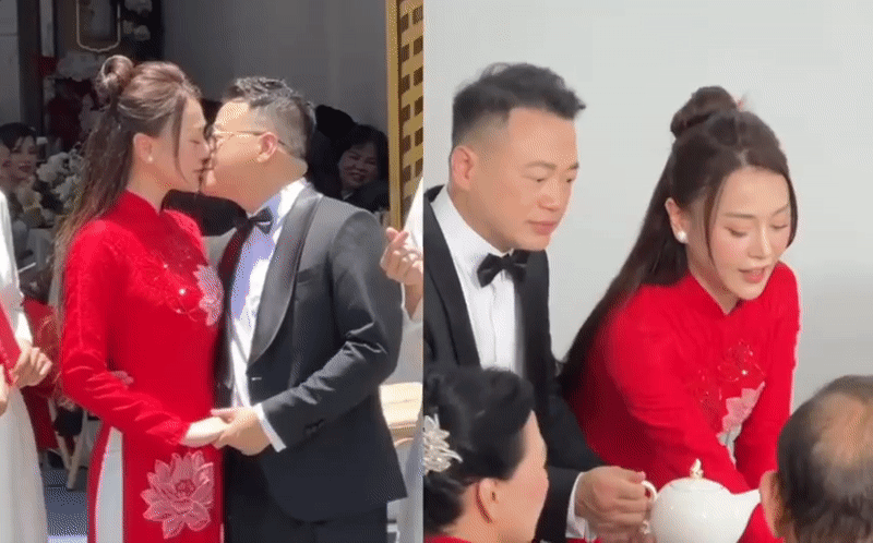 Shark Bình - Phương Oanh khóa môi trong lễ ăn hỏi, dàn mỹ nhân Vbiz chung vui Ảnh 2