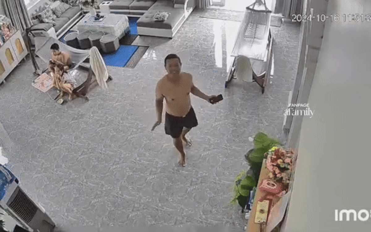 Nghe tiếng trên camera nhầm tưởng là vợ, người chồng có hành động gây ngỡ ngàng Ảnh 2