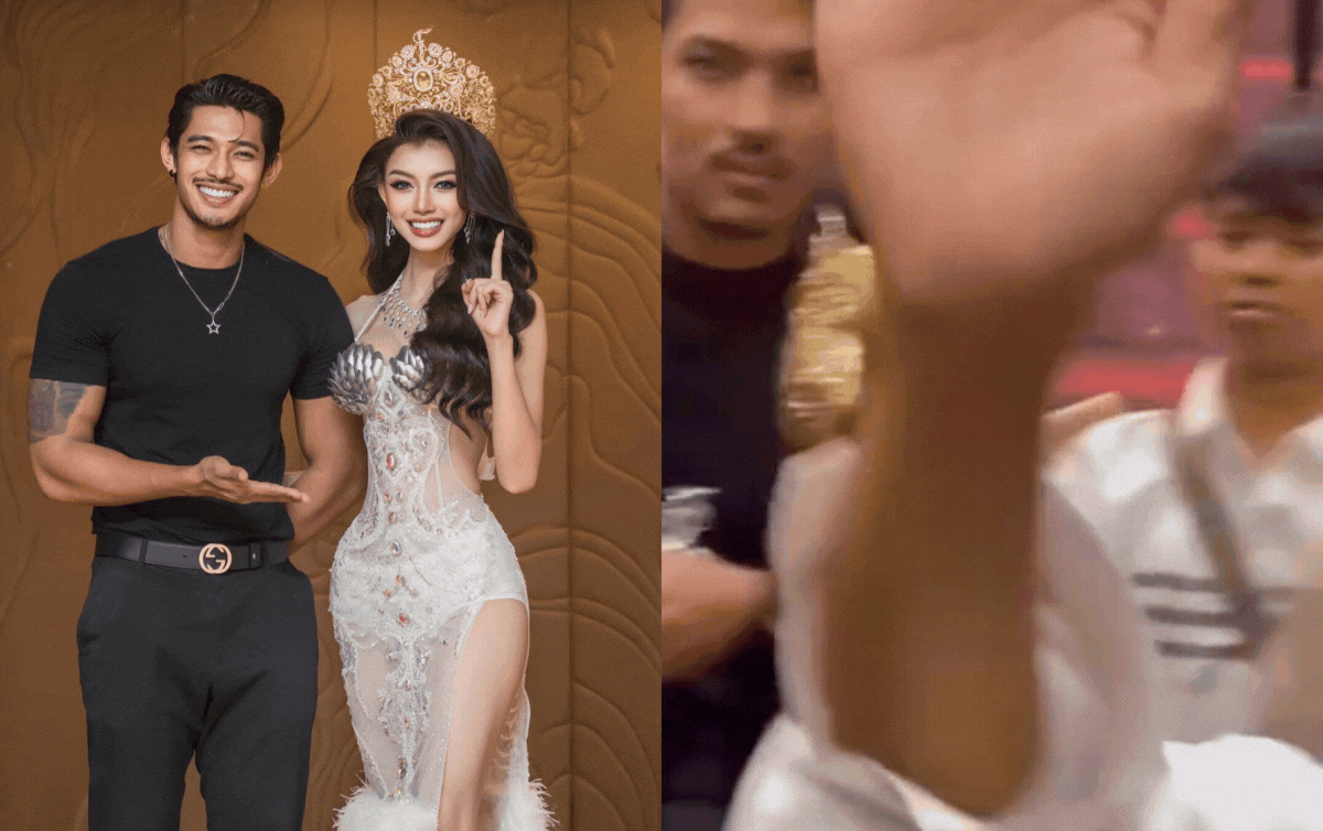 Phía Miss Grand Myanmar 'sửng cồ' đòi tác động vật lý sau khi ném vương miện của ông Nawat Ảnh 2