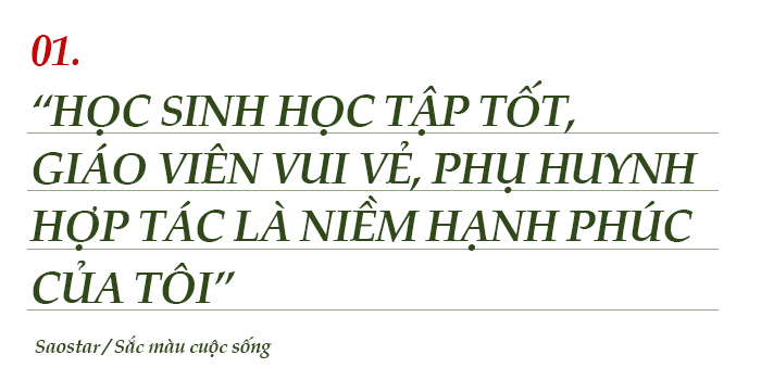 Nữ Hiệu trưởng gần 30 năm tận tâm với nghề giáo: Bình tĩnh là 'kim chỉ nam' giải quyết mọi vấn đề Ảnh 1