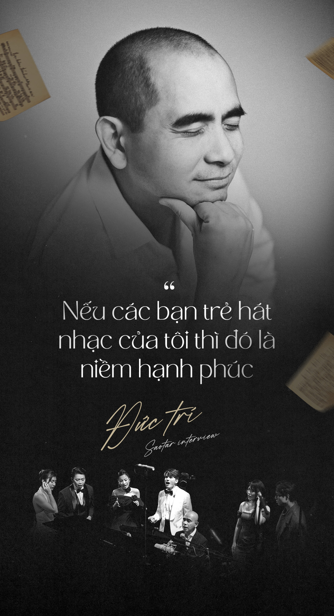 Đức Trí: 'Tôi hạnh phúc khi ca sĩ trẻ hát nhạc của mình, cảm giác mình không bị bỏ lại phía sau' Ảnh 4