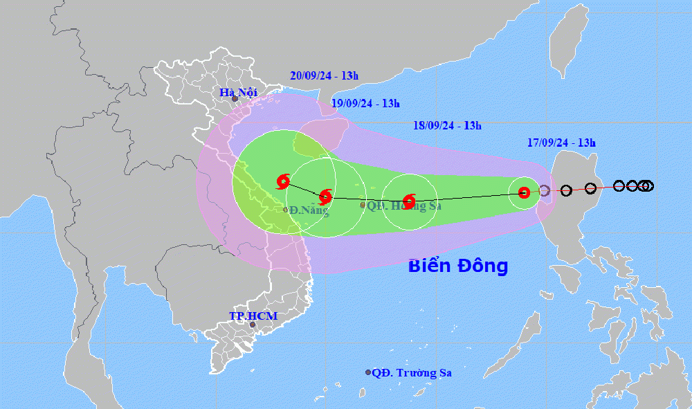 Áp thấp nhiệt đới sắp mạnh lên thành bão số 4, Thủ tướng ra công điện ứng phó Ảnh 1