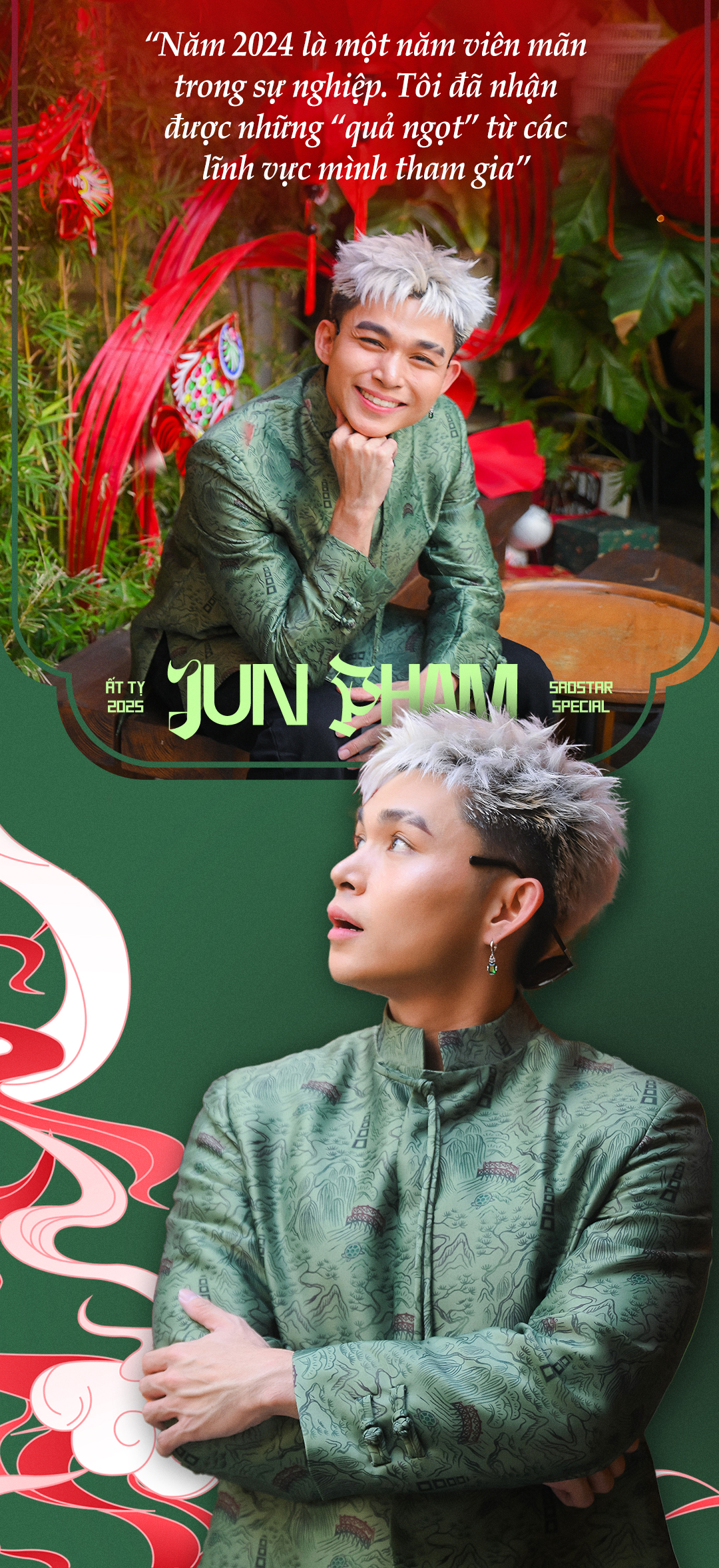 Câu chuyện đầu năm cùng 'anh chàng tuổi Tỵ' Jun Phạm: '2025, tôi muốn sống biết đủ biết dừng' Ảnh 2