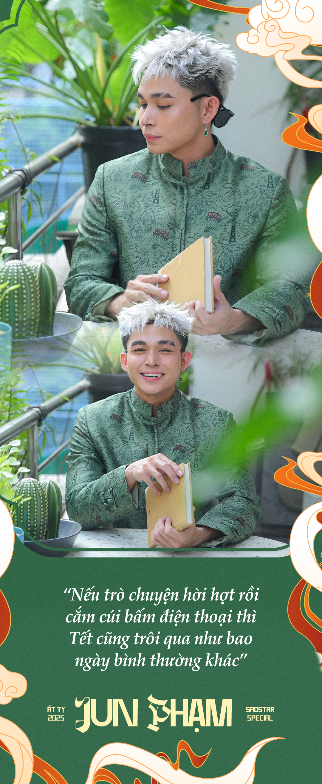 Câu chuyện đầu năm cùng 'anh chàng tuổi Tỵ' Jun Phạm: '2025, tôi muốn sống biết đủ biết dừng' Ảnh 10