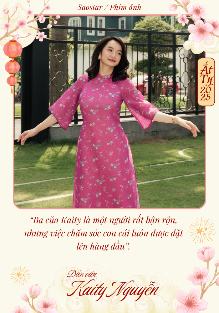 Kaity Nguyễn: 'Gia đình tôi mỗi người đón Tết một nơi nhưng tình cảm vẫn rất đong đầy' Ảnh 7