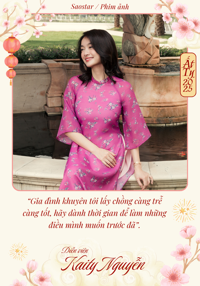 Kaity Nguyễn: 'Gia đình tôi mỗi người đón Tết một nơi nhưng tình cảm vẫn rất đong đầy' Ảnh 11