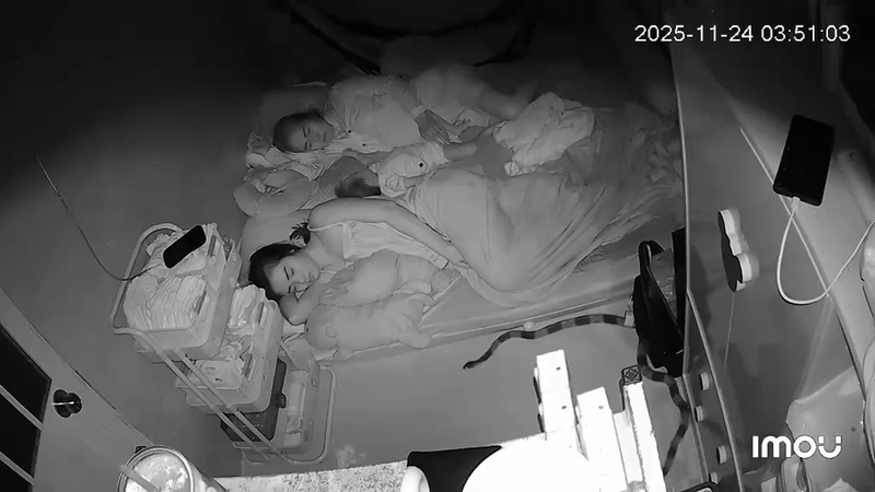 Khi xem lại camera, chủ nhà không khỏi rùng mình sợ hãi.