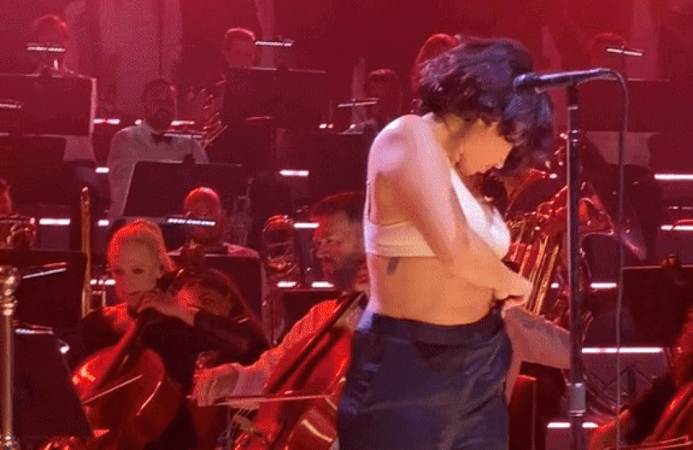 Nữ ca sĩ bật khóc cởi đồ trước hàng nghìn khán giả, lý do khiến nhiều người nghẹn ngào Ảnh 2