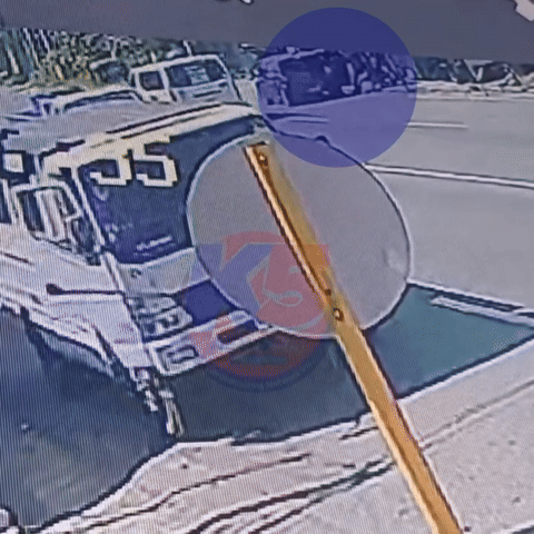 Clip cuối cùng ghi lại khoảnh khắc hoa hậu Acquene Arradaza bị bắt cóc. (Nguồn: Fanpage K5 News FM Tacloban Digital)
