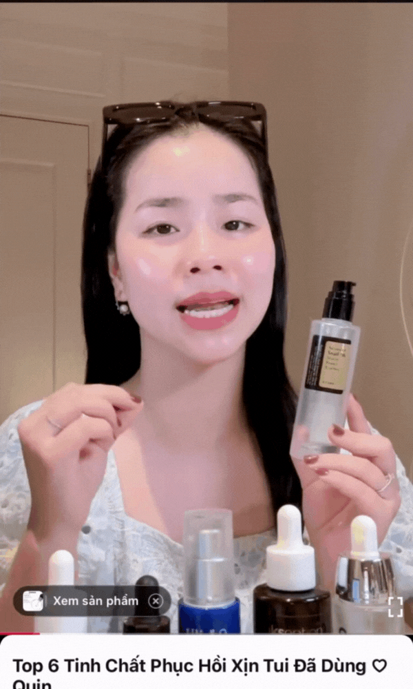 Các video chia sẻ kiến thức skincare của Q U I N giúp người xem vừa được khám phá thêm nhiều nội dung bổ ích về chuyện làm đẹp, vừa có trải nghiệm mua sắm tiện lợi hơn.