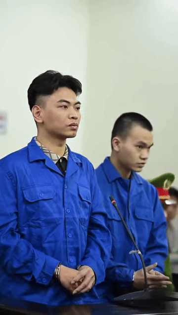 Bị cáo Thiên phủ nhận chuyện chỉ đạo đàn em đánh người ở quán cà phê.