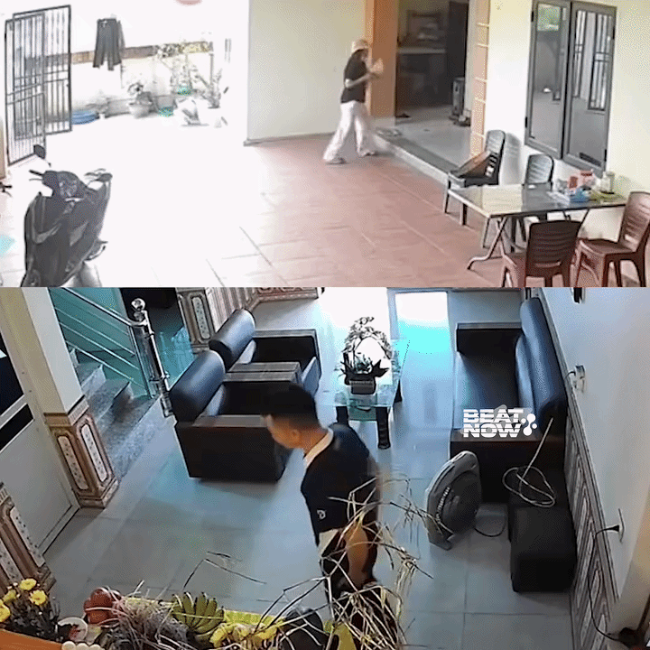 Cháu gái vào nhà gọi bà, nghe tiếng đáp lại liền chạy trối chết: Camera ghi lại cảnh đặc biệt Ảnh 1