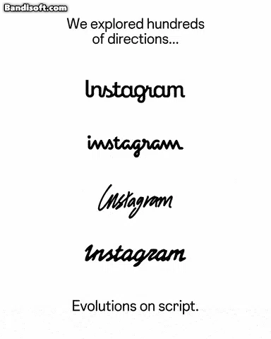 'Instagzam' trở thành cách gọi đùa lan truyền trên mạng xã hội khi nhiều người cho rằng wordmark mới của Instagram dễ bị đọc nhầm. Ảnh: Instagram.
