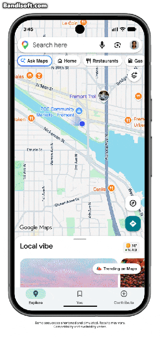 Ask Maps có thể hiểu yêu cầu bằng ngôn ngữ tự nhiên để gợi ý nhà hàng, món ăn và hỗ trợ đặt đồ ăn trực tiếp. Ảnh: Google.