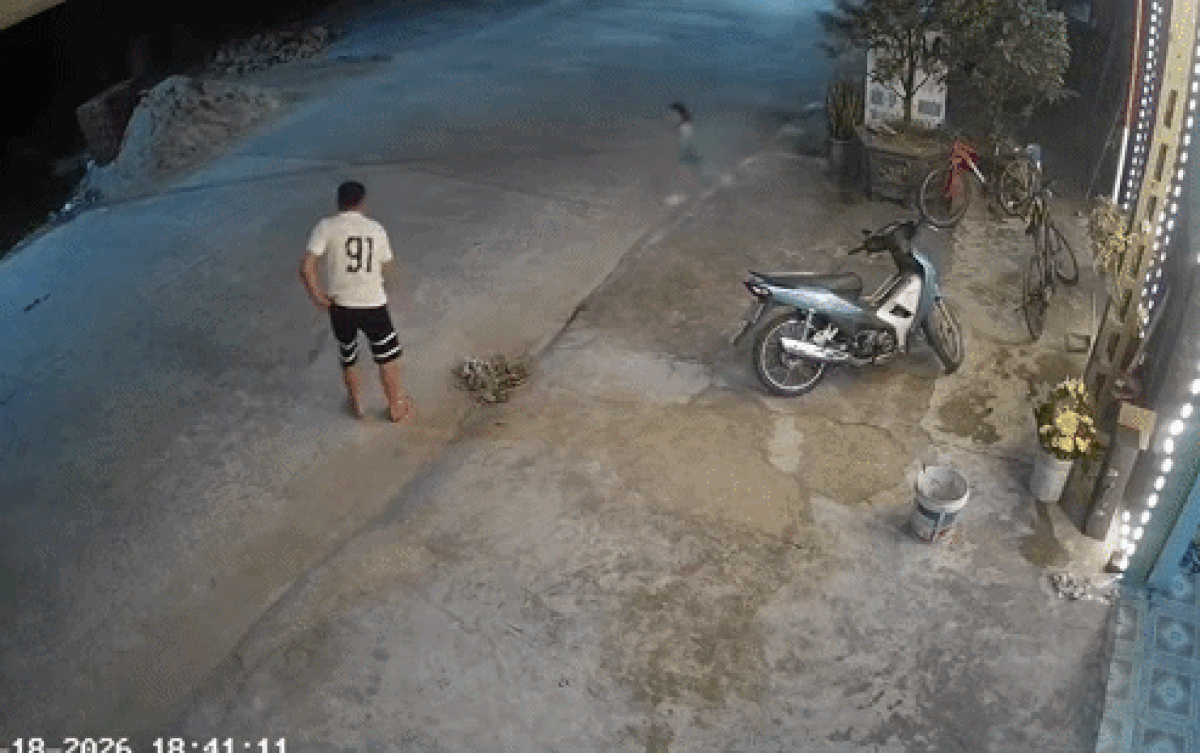 Bé gái thiếu quan sát lao ra trước đầu xe ô tô, người đàn ông có phản ứng gây chú ý Ảnh 1