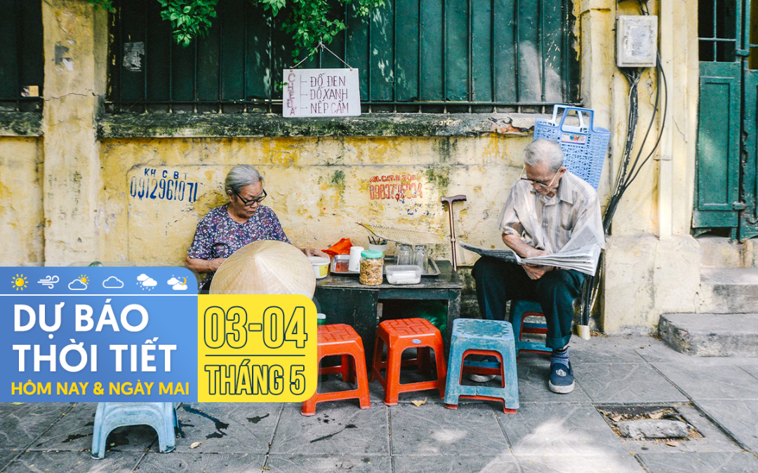 Dự báo thời tiết Hà Nội, TPHCM và cả nước hôm nay và ngày mai 3-4/5