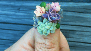 Đừng đùa, bây giờ bạn đã có thể đem cả vườn hoa lên từng ngón tay rồi!