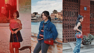 Hai chiếc túi hiệu được Quỳnh Anh Shyn 'tha lôi' khắp nơi